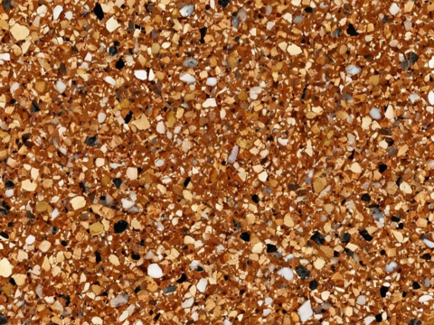 现代简约 橙色水磨石瓷砖岩板