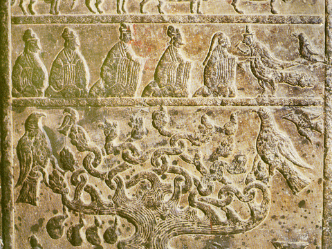 浮雕 金属浮雕 铜雕 木质雕花 十二生肖 黑白凹凸浮雕灰度图