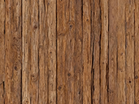 中古式工业风 户外防腐木地板 防腐 原木 墙面做旧木板木条