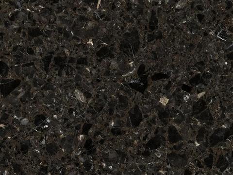 现代简约 深色水磨石 黑色水磨石瓷砖 黑金水磨石