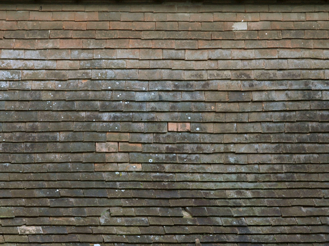  屋顶瓦片 红瓦 房顶青瓦 中式魏派建筑琉璃瓦 木瓦 稻草屋顶 