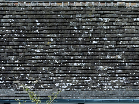  屋顶瓦片 红瓦 房顶青瓦 中式魏派建筑琉璃瓦 木瓦 稻草屋顶 