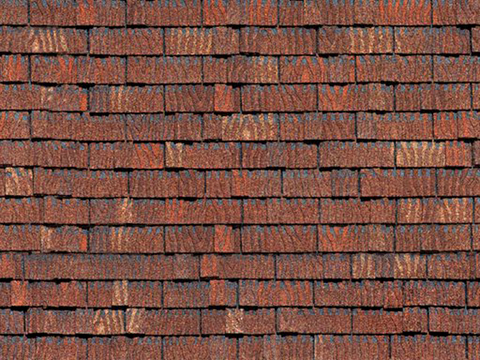 屋顶瓦片 红瓦 青瓦 房顶 中式建筑琉璃瓦