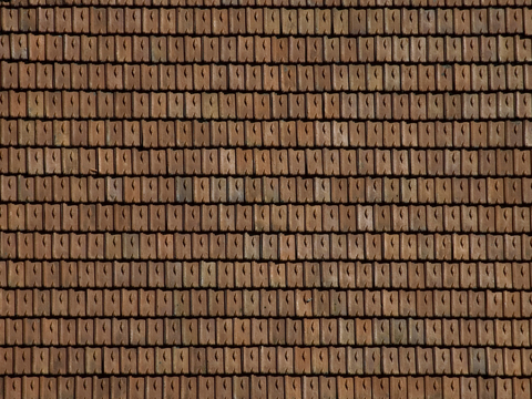 屋顶瓦片 红瓦 青瓦 房顶 中式建筑琉璃瓦