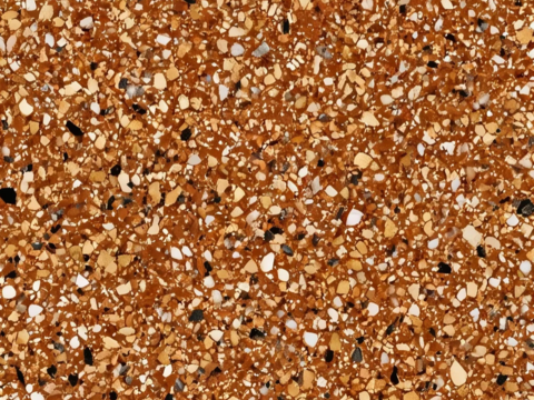 现代简约 橙色水磨石瓷砖岩板