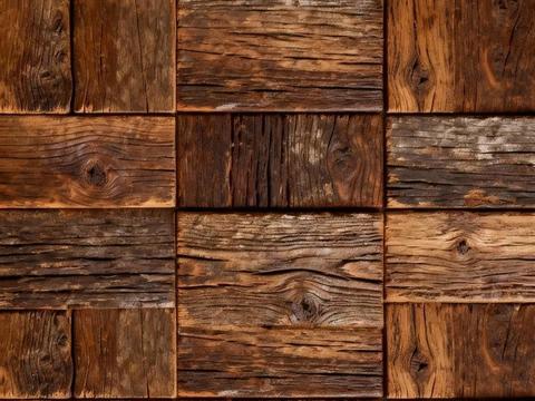 中古式木地板 防腐旧木拼板 方块木拼板 旧木板墙 木头装饰