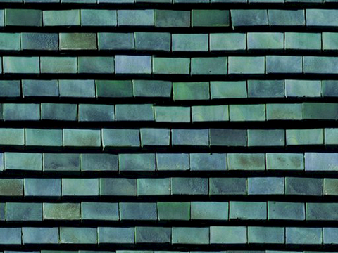 屋顶瓦片 红瓦 青瓦 房顶 中式建筑琉璃瓦