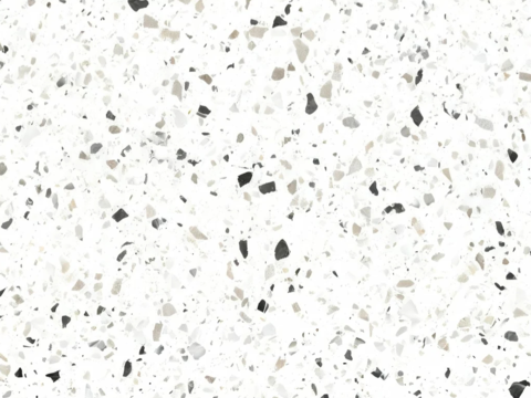 现代简约 奶油白 北欧风 白色水磨石瓷砖 浅色水磨石