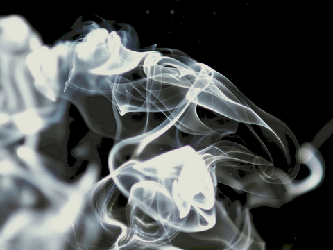 烟雾 雾气 浓烟 烟圈 变幻彩色烟雾