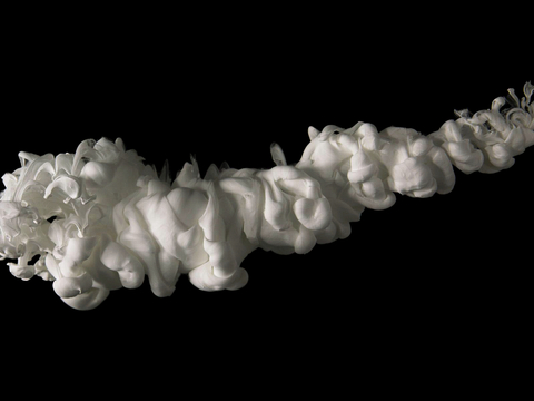 烟雾 雾气 浓烟 烟圈 变幻彩色烟雾