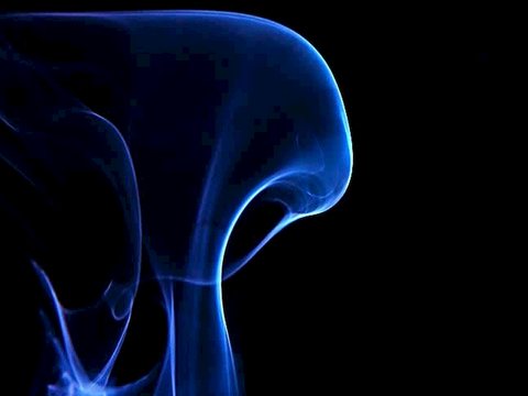 烟雾 雾气 浓烟 烟圈 变幻彩色烟雾