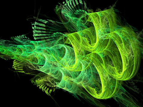 烟雾 雾气 浓烟 烟圈 变幻彩色烟雾