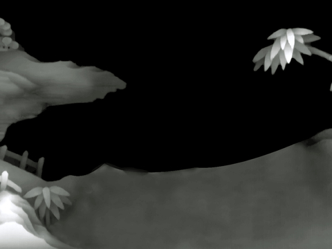 浮雕 金属浮雕 铜雕 木质雕花 十二生肖 黑白凹凸浮雕灰度图