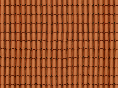 屋顶瓦片 红瓦 青瓦 房顶 中式建筑琉璃瓦