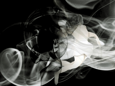 烟雾 雾气 浓烟 烟圈 变幻彩色烟雾