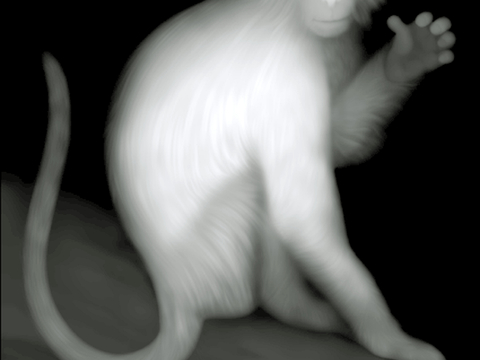 浮雕 金属浮雕 铜雕 木质雕花 十二生肖 黑白凹凸浮雕灰度图