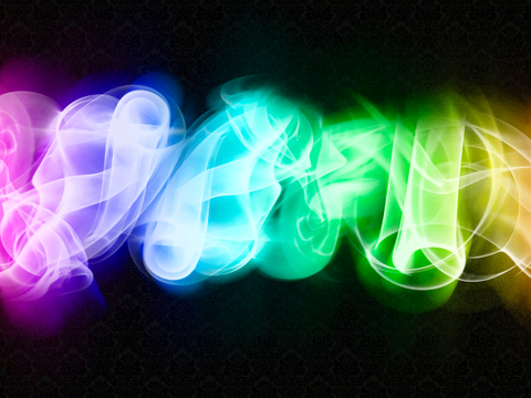  烟雾 雾气 浓烟 烟圈 变幻彩色烟雾 