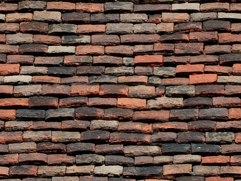 屋顶瓦片 红瓦 青瓦 房顶 中式建筑琉璃瓦