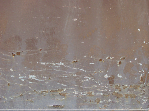 废弃金属锈蚀铁锈破旧金属生锈铁板划痕做旧金属 穿孔花纹金属板