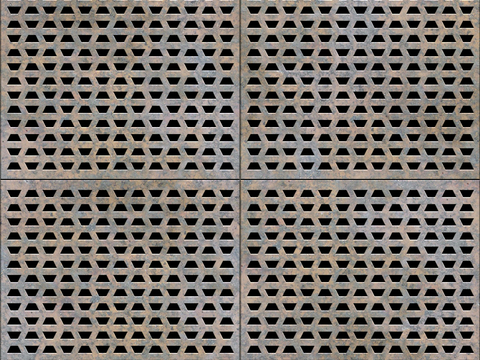 穿孔金属板 洞洞板 镂空金属板 金属网镂空屏风隔断篦子出风口