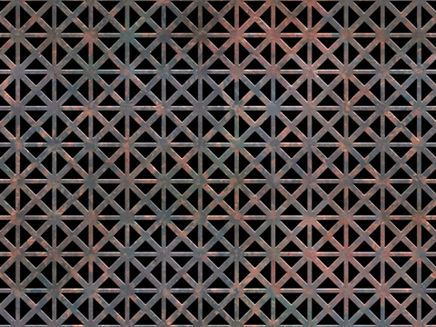 穿孔金属板 洞洞板 镂空金属板 金属网镂空屏风隔断篦子出风口