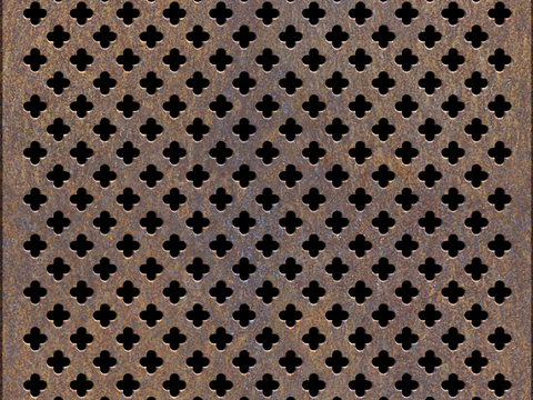 穿孔金属板 洞洞板 镂空金属板 金属网镂空屏风隔断篦子出风口