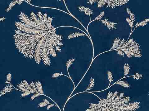 无缝刺绣花纹布