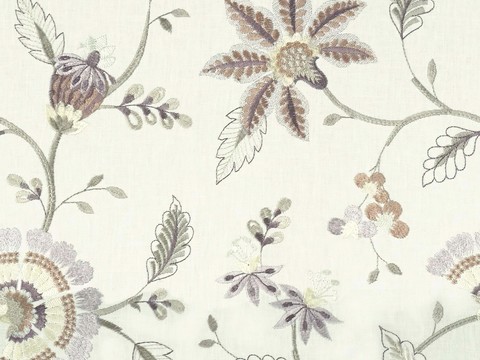 无缝刺绣花纹布