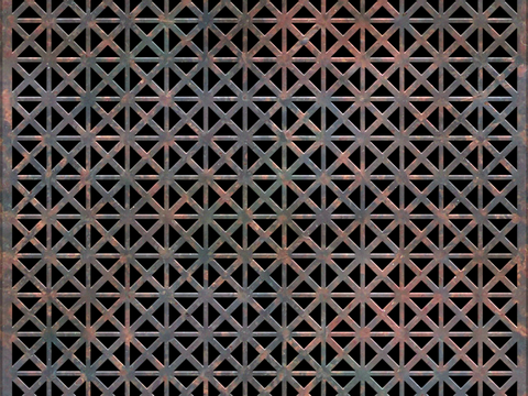 穿孔金属板 洞洞板 镂空金属板 金属网镂空屏风隔断篦子出风口