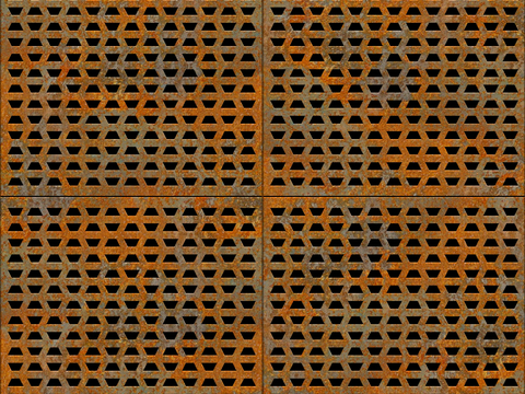穿孔金属板 洞洞板 镂空金属板 金属网镂空屏风隔断篦子出风口