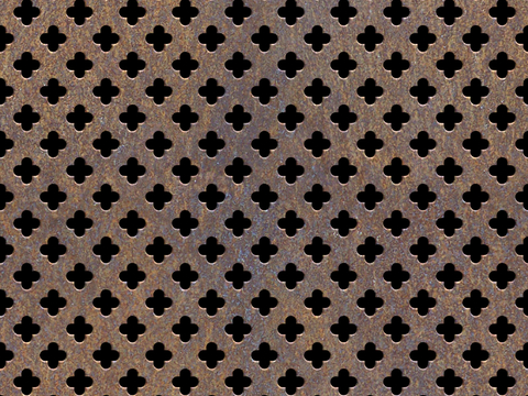  穿孔金属板 洞洞板 镂空金属板 金属网镂空屏风隔断篦子出风口 