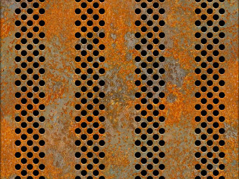 穿孔金属板 洞洞板 镂空金属板 金属网镂空屏风隔断篦子出风口