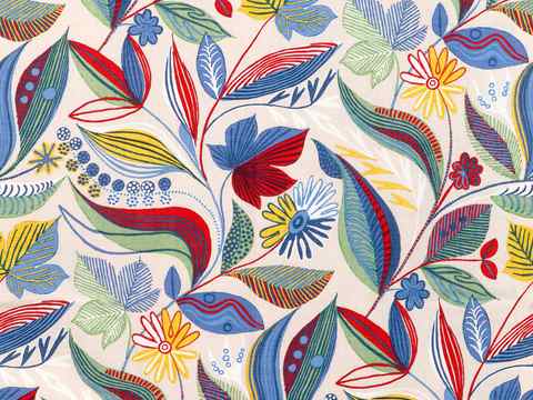 无缝亚麻花纹布