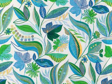 无缝亚麻花纹布