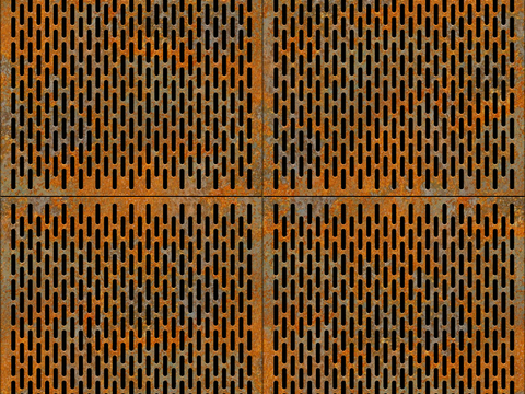 穿孔金属板 洞洞板 镂空金属板 金属网镂空屏风隔断篦子出风口