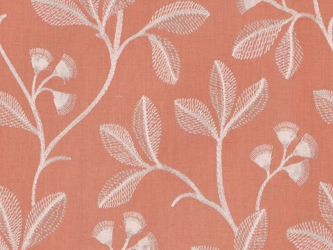 无缝刺绣花纹布