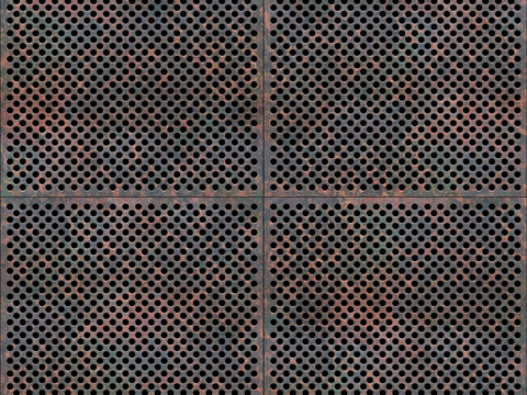 穿孔金属板 洞洞板 镂空金属板 金属网镂空屏风隔断篦子出风口