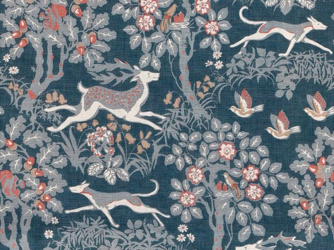 无缝亚麻花纹布