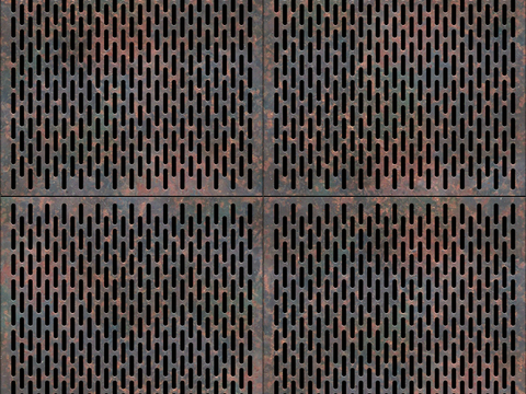  穿孔金属板 洞洞板 镂空金属板 金属网镂空屏风隔断篦子出风口 