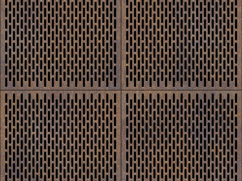 穿孔金属板 洞洞板 镂空金属板 金属网镂空屏风隔断篦子出风口