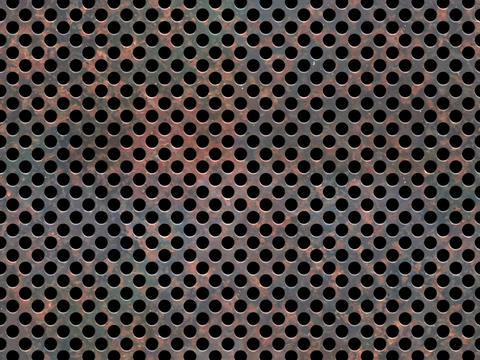 穿孔金属板 洞洞板 镂空金属板 金属网镂空屏风隔断篦子出风口