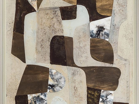  意式轻奢抽象画 