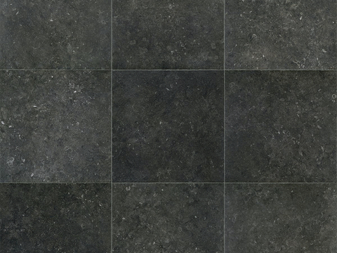 大理石石材 岩石 室外火烧板芝麻黑芝麻灰花岗岩墙地面 广场砖