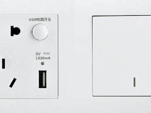 开关插座面板 控制面板 空调调节开关面板 显示面板