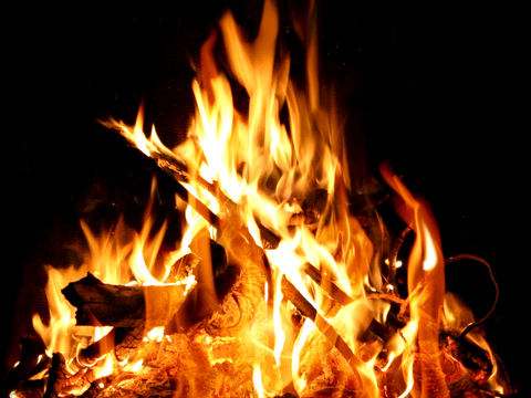  火焰 柴火 蜡烛烛火 柴火堆 壁炉火焰 