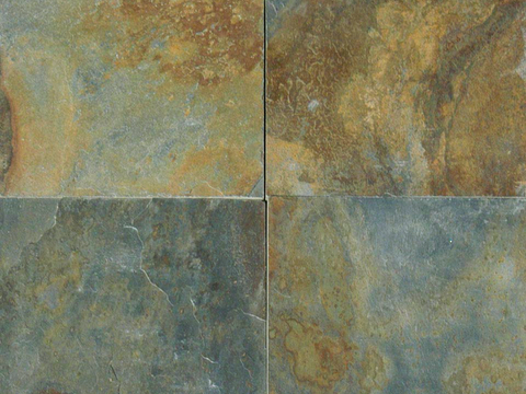  大理石石材 岩石 室外火烧板芝麻黑芝麻灰花岗岩墙地面 广场砖 