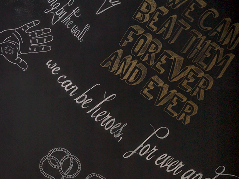  菜单 招牌 咖啡店奶茶店菜单涂鸦黑板 红酒酒瓶标签 横眉门楣 