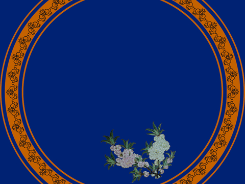  盘子 菜盘 餐盘 古典青花瓷瓷盘图案花纹 陶瓷瓷器花纹 