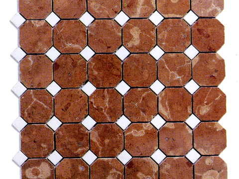 大理石石材马赛克 马赛克瓷砖玻璃马赛克拼花马赛克拼花格子图案