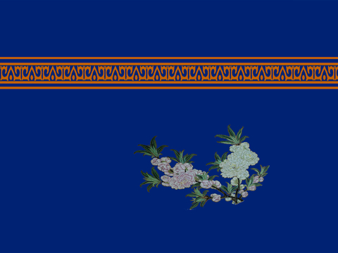 盘子 菜盘 餐盘 古典青花瓷瓷盘图案花纹 陶瓷瓷器花纹